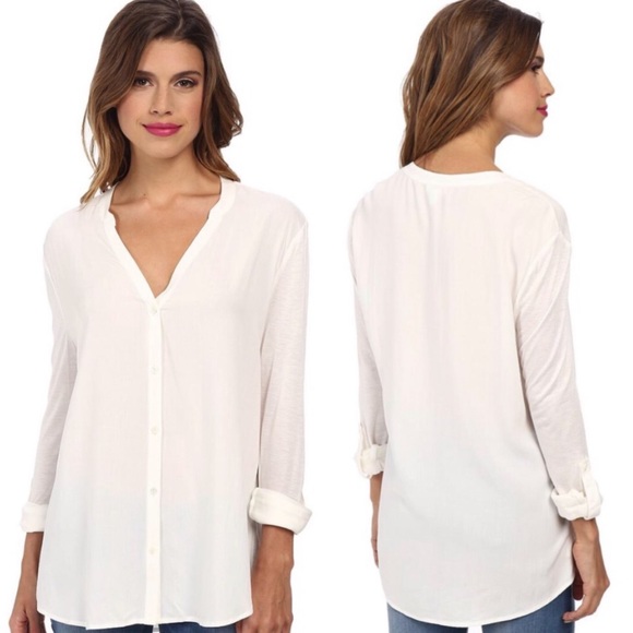 Soft Joie Tops - Soft Joie Dane Gray Blouse